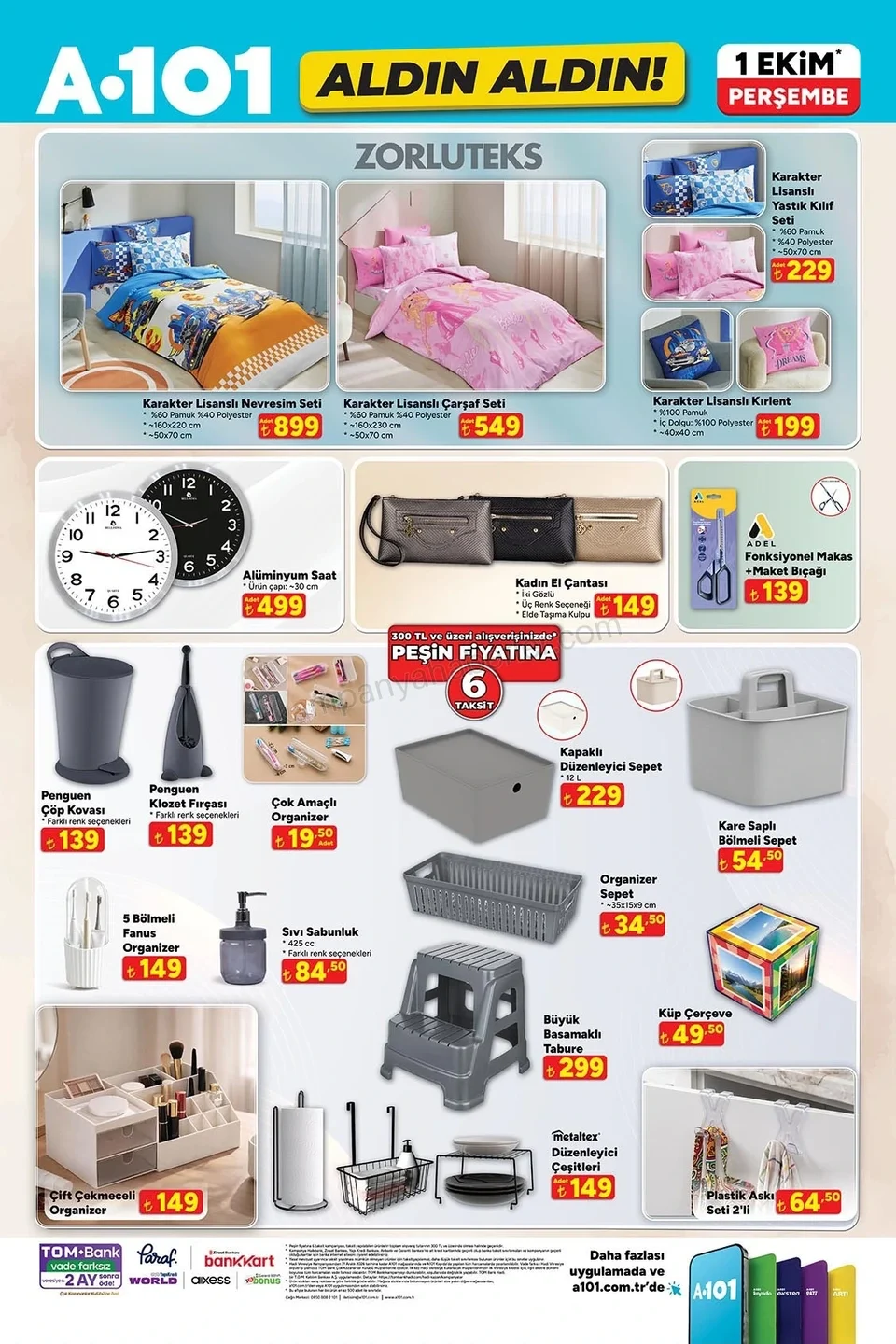 A101 01.10.2026 Aldın Aldın kampanyası — afiş 10