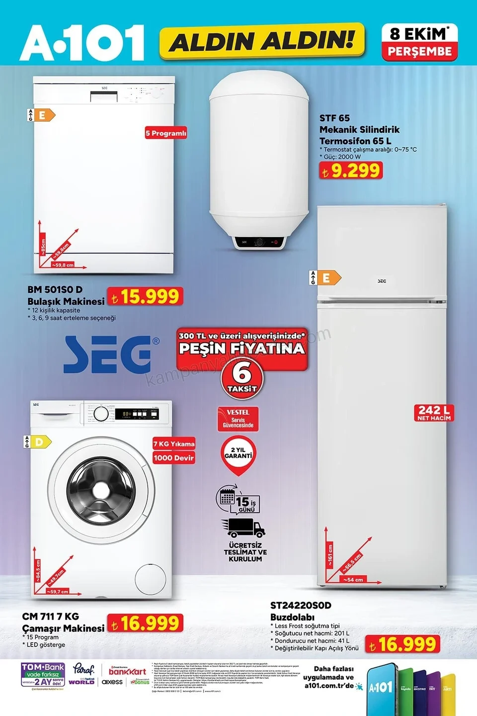 A101 08.10.2026 Aldın Aldın kampanyası — afiş 5