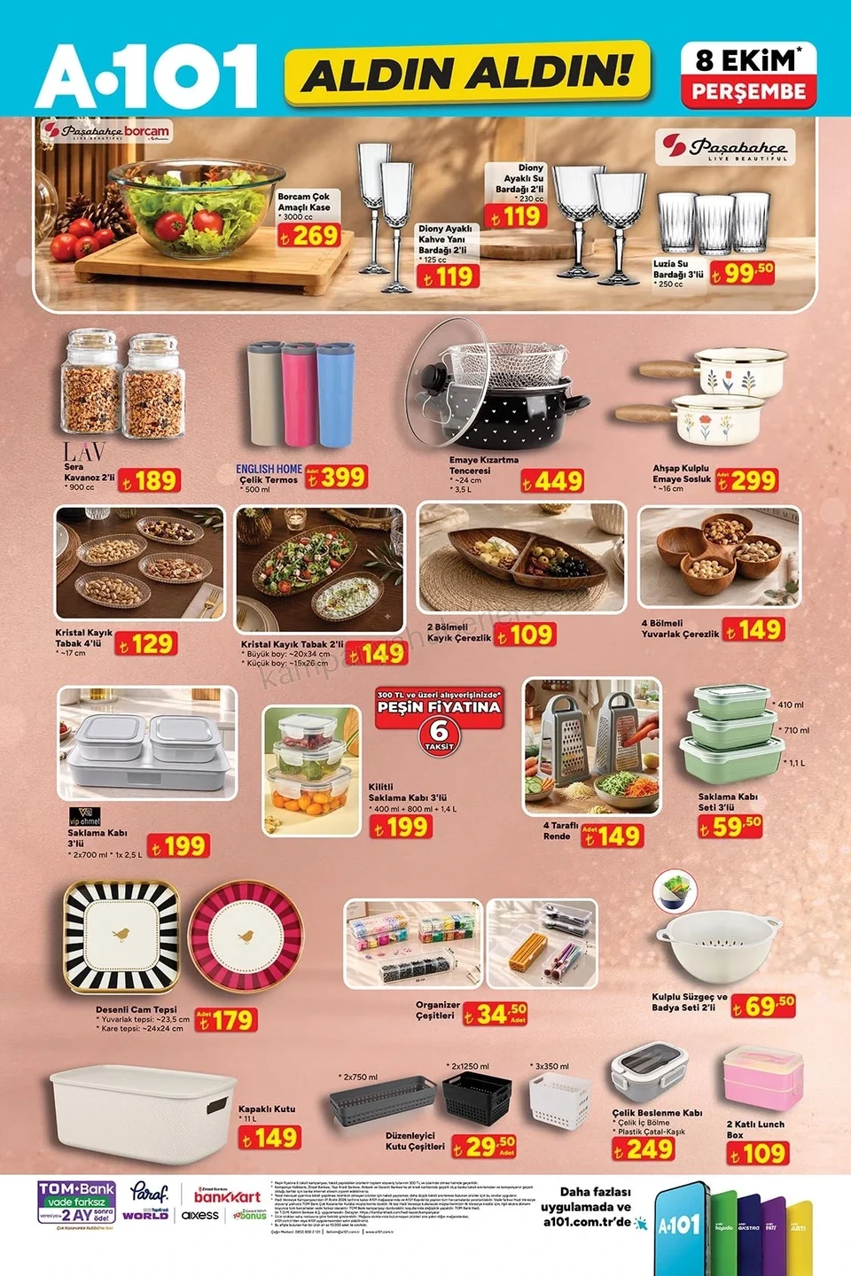 A101 08.10.2026 Aldın Aldın kampanyası — afiş 12