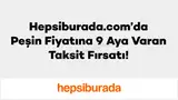 Akbank Axess’e Özel Hepsiburada.com’da Peşin Fiyatına 9 Aya Varan Taksit Fırsatı! 2026 — kampanya görseli