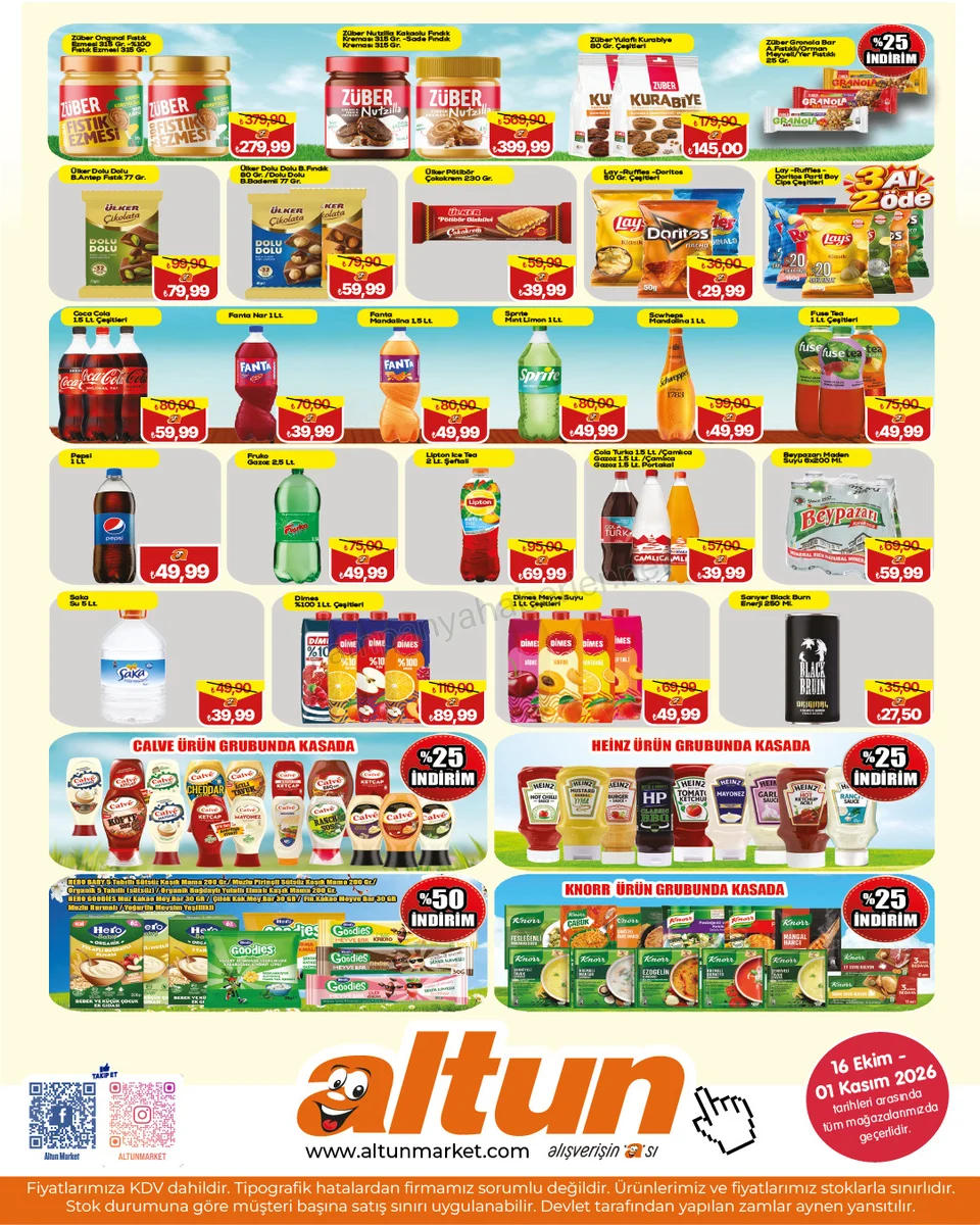 Altun Market 16.10.2026 – 01.11.2026 Sepetinizi Altun Fırsatlarıyla Doldurun kampanyası — afiş 3