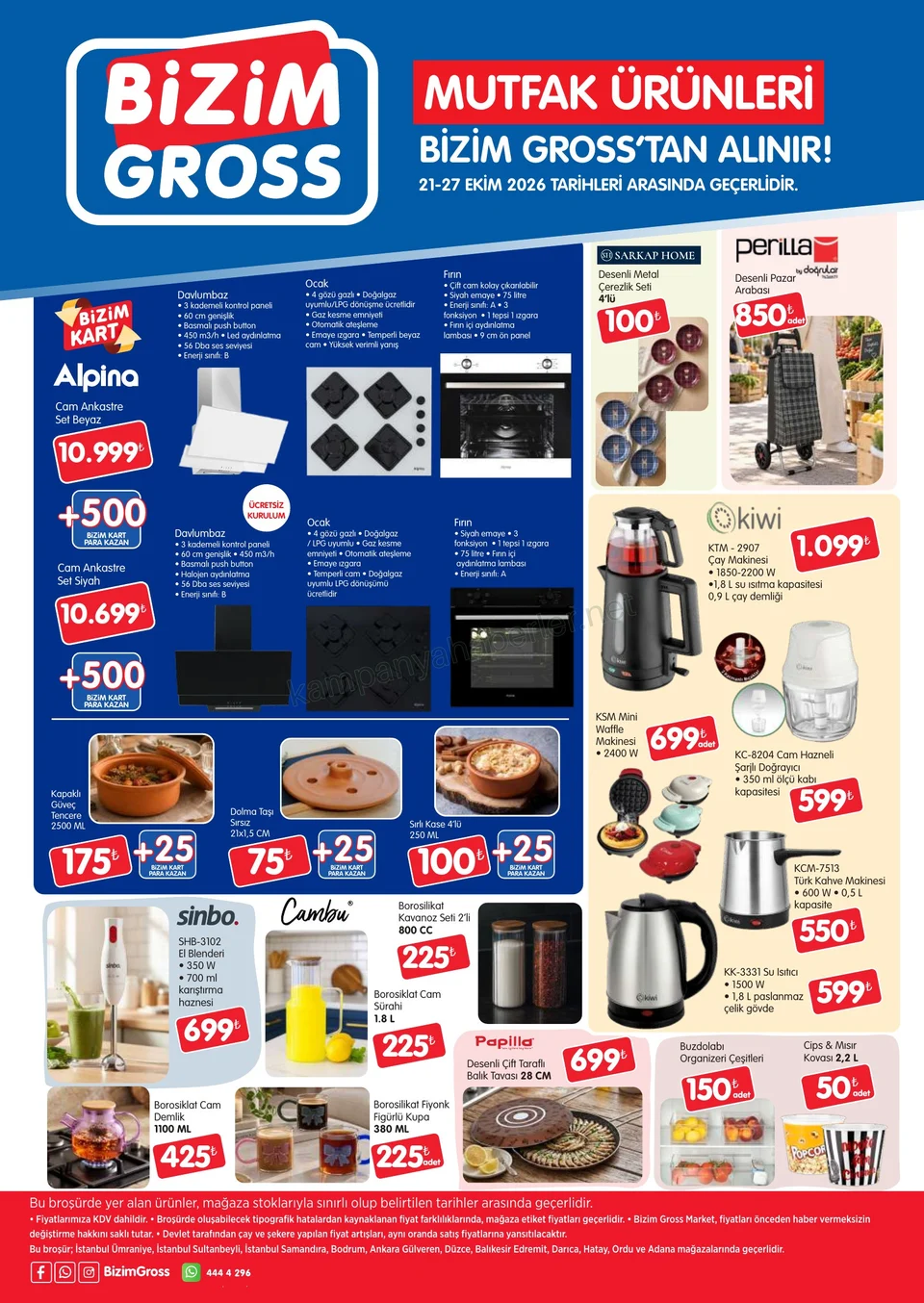 Bizim Toptan 21.10.2026 – 27.10.2026 Bizim Gross Haftalık Insert kampanyası — afiş 4