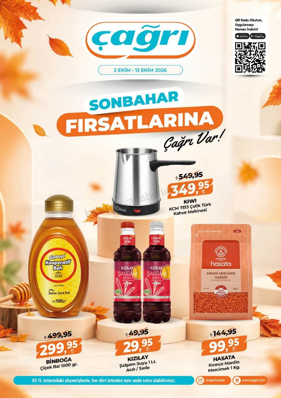 Çağrı Market 02.10.2026 2-12 Ekim - Güncel Katalog kampanyası — afiş 1