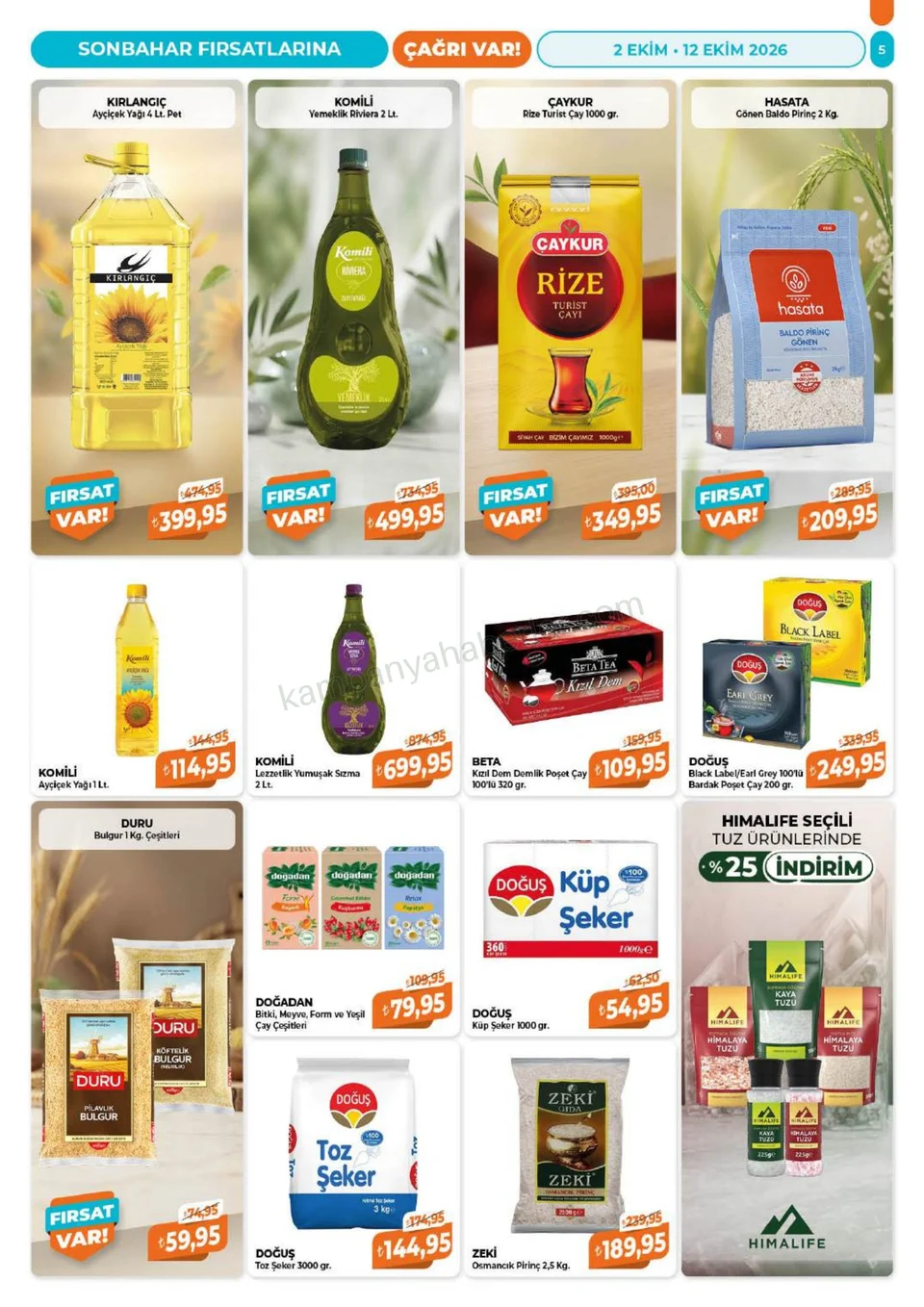 Çağrı Market 02.10.2026 2-12 Ekim - Güncel Katalog kampanyası — afiş 5