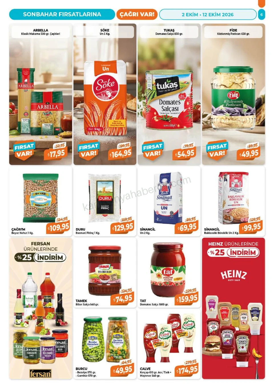 Çağrı Market 02.10.2026 2-12 Ekim - Güncel Katalog kampanyası — afiş 6