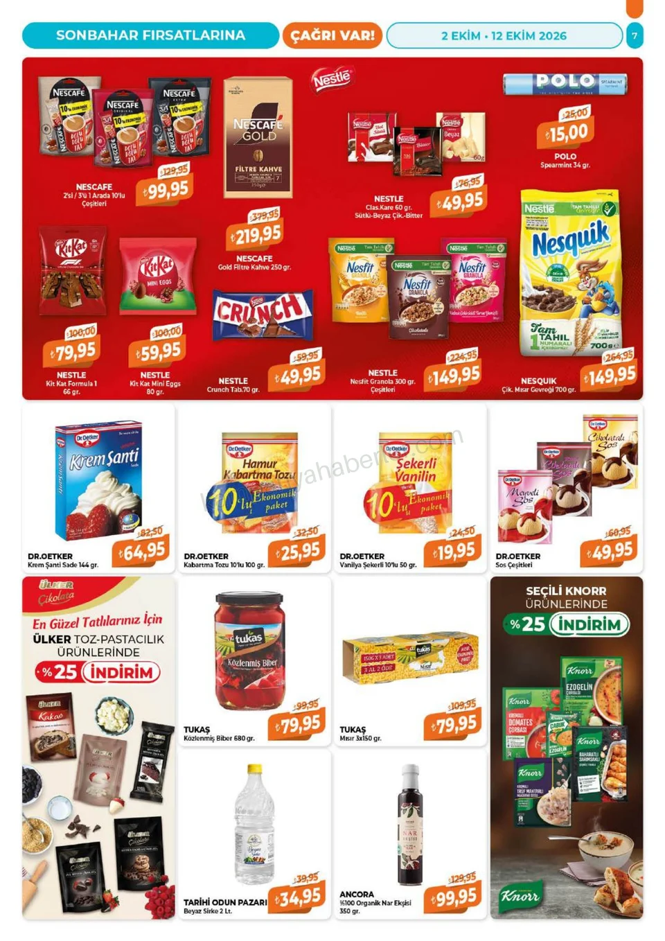Çağrı Market 02.10.2026 2-12 Ekim - Güncel Katalog kampanyası — afiş 7