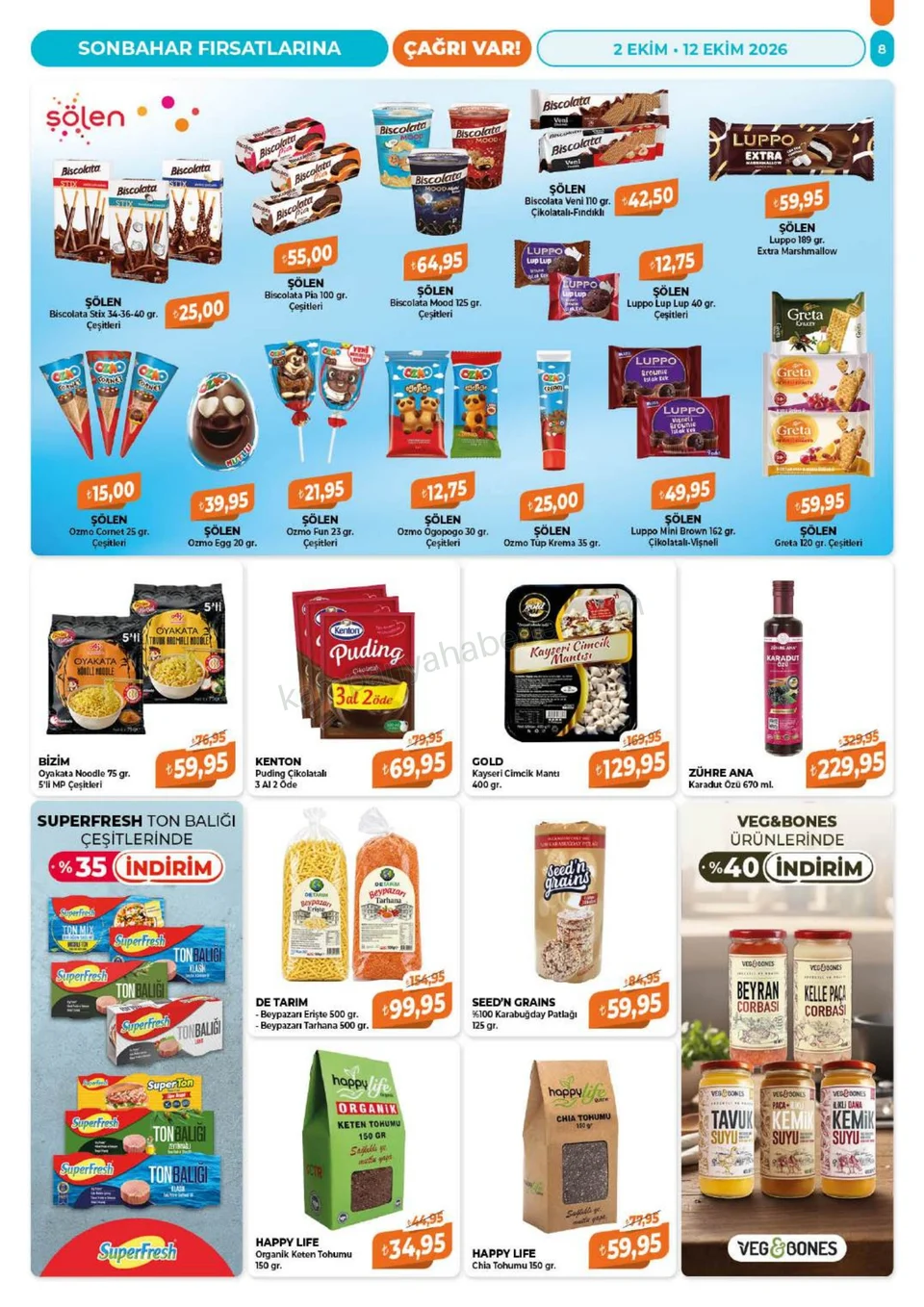 Çağrı Market 02.10.2026 2-12 Ekim - Güncel Katalog kampanyası — afiş 8