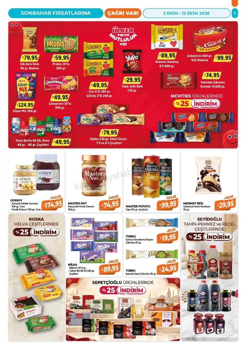 Çağrı Market 02.10.2026 2-12 Ekim - Güncel Katalog kampanyası — afiş 9
