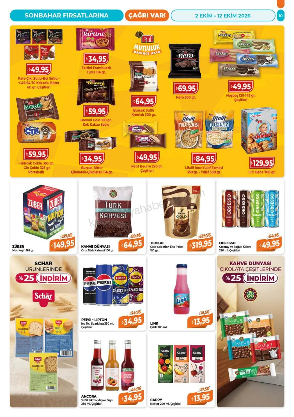 Çağrı Market 02.10.2026 2-12 Ekim - Güncel Katalog kampanyası — afiş 10