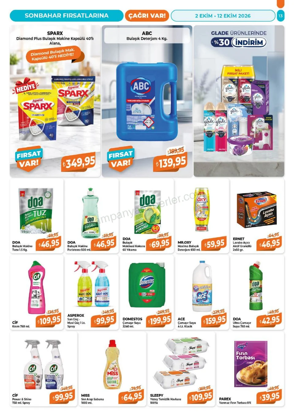 Çağrı Market 02.10.2026 2-12 Ekim - Güncel Katalog kampanyası — afiş 13