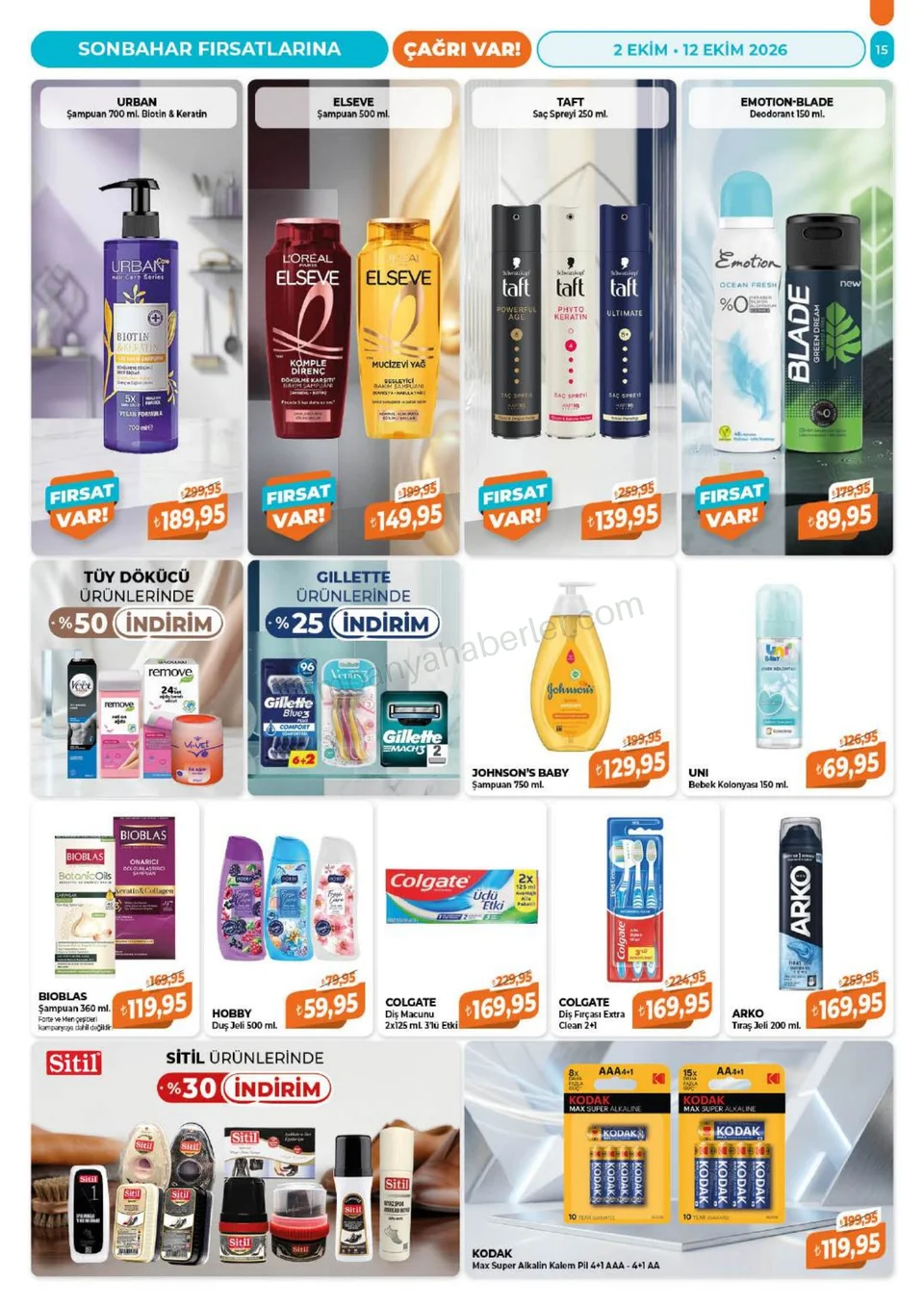 Çağrı Market 02.10.2026 2-12 Ekim - Güncel Katalog kampanyası — afiş 15