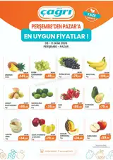 Çağrı Market 08.10.2026 – 11.10.2026 8-11 Ekim-Manav Katalog kampanyası — afiş 1