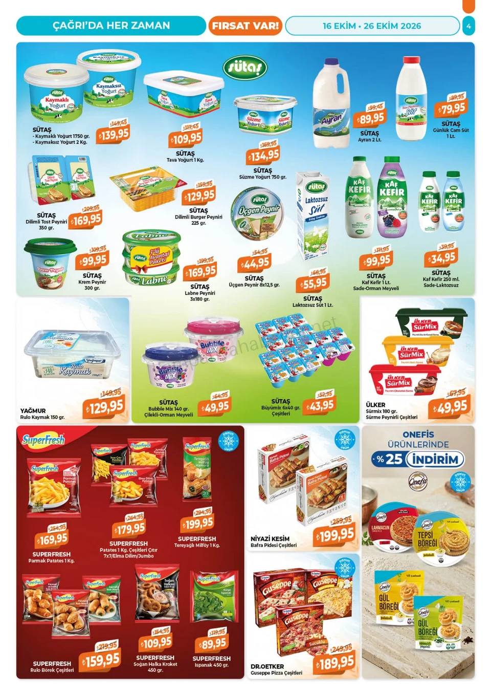Çağrı Market 16.10.2026 – 26.10.2026 16-26 Ekim-Güncel Katalog kampanyası — afiş 4
