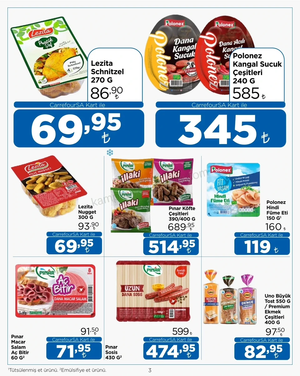 CarrefourSA 01.10.2026 – 15.10.2026 Aktüel Ürünler Kataloğu kampanyası — afiş 3