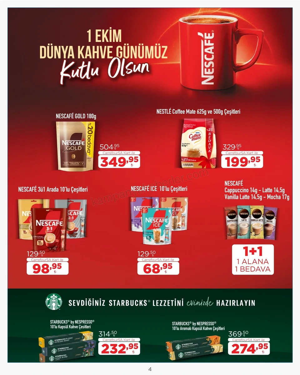 CarrefourSA 01.10.2026 – 15.10.2026 Aktüel Ürünler Kataloğu kampanyası — afiş 4