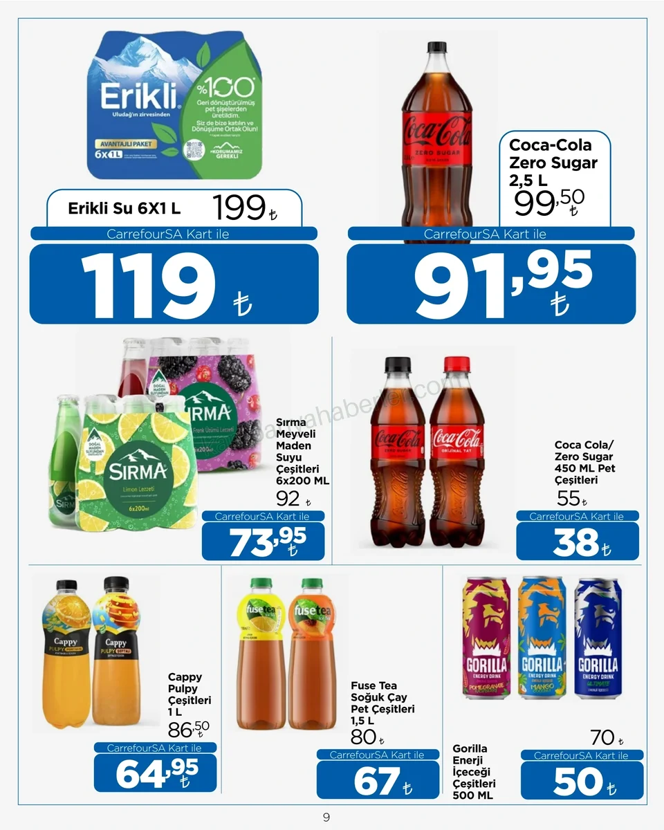 CarrefourSA 01.10.2026 – 15.10.2026 Aktüel Ürünler Kataloğu kampanyası — afiş 9