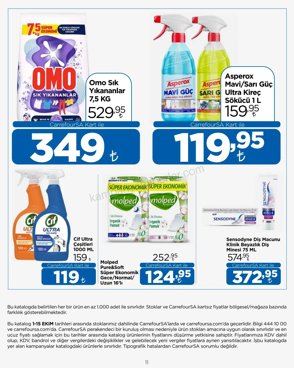 CarrefourSA 01.10.2026 – 15.10.2026 Aktüel Ürünler Kataloğu kampanyası — afiş 11