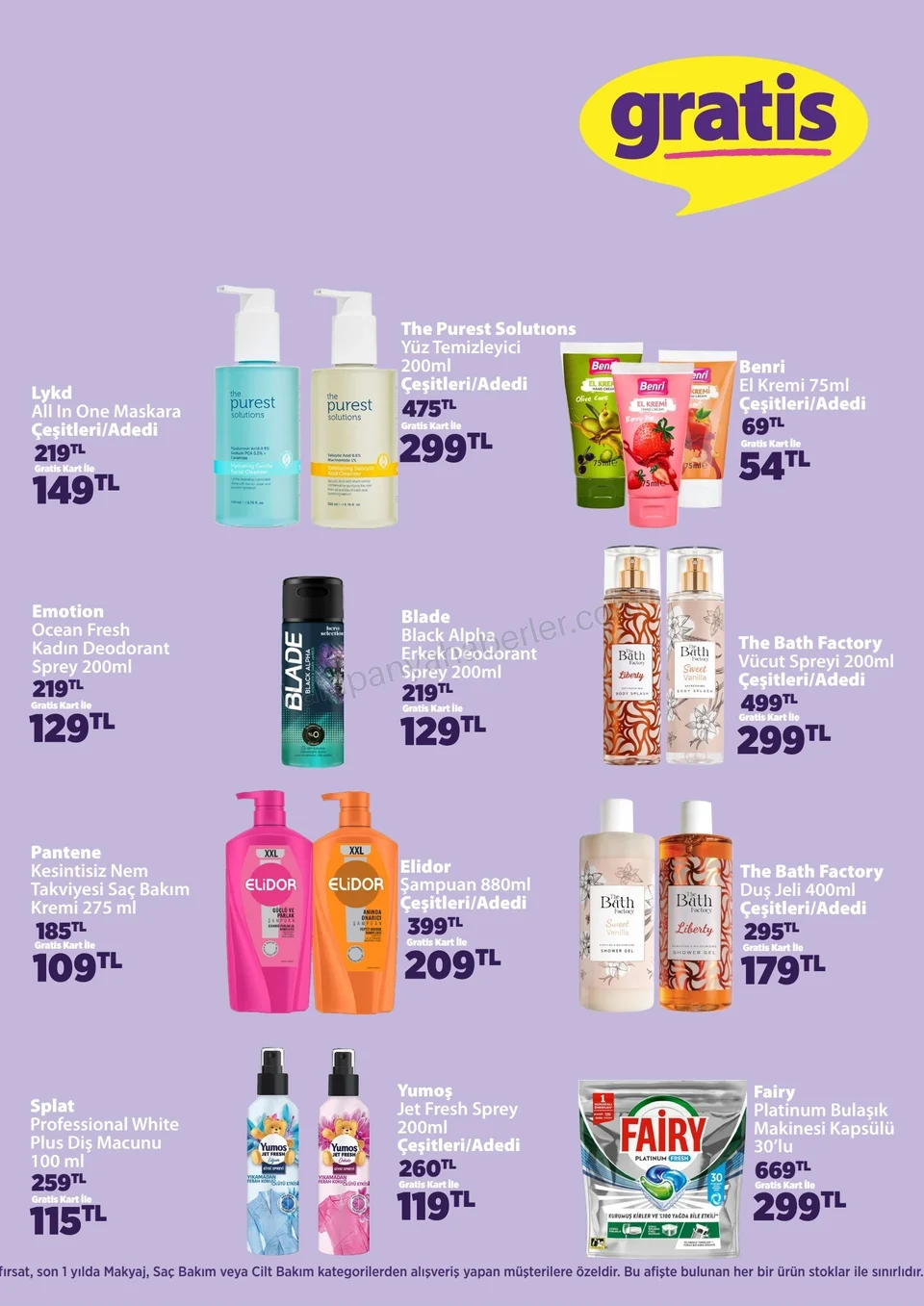 Gratis 28.09.2026 Ekim Ürün Kataloğu kampanyası — afiş 5