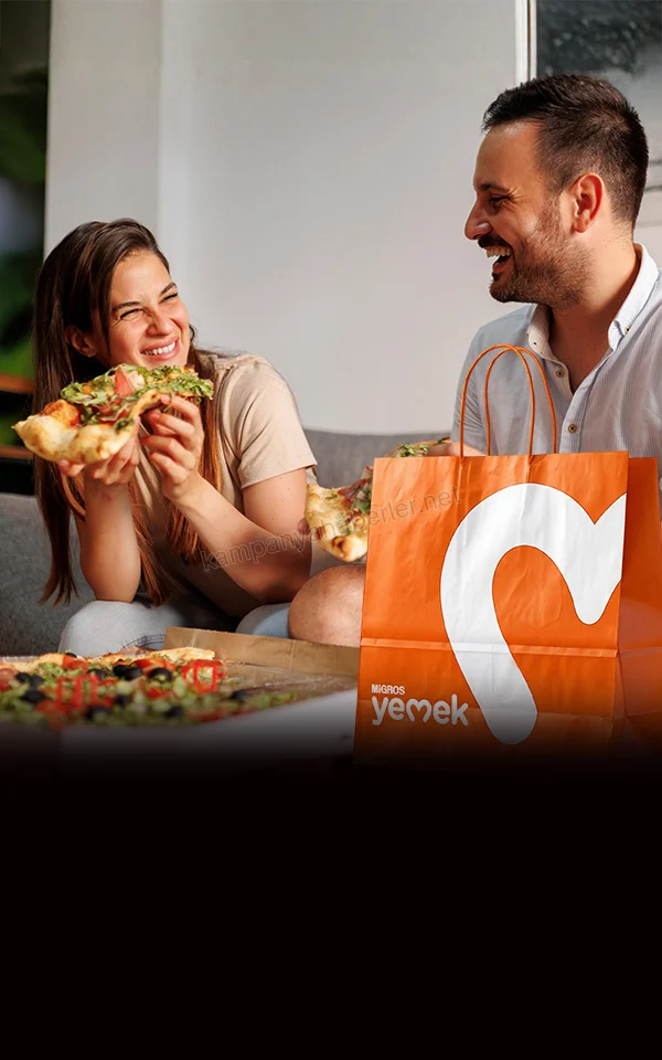 Halkbank Paraf Mastercard'ınıza Özel Migros Yemek’te 350 TL indirim! 2026 — kampanya görseli