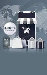 Halkbank Premium'a Özel Yurt Dışı Online Alışverişlerinize 3.000 TL ParafPara 2026 — kampanya görseli