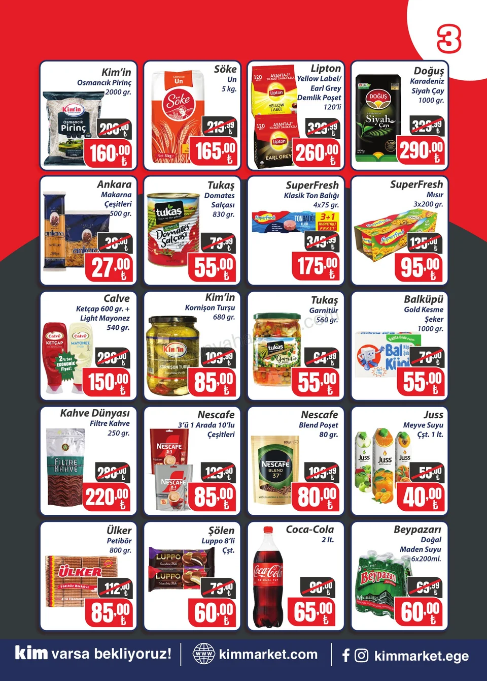 KİM Market 07.10.2026 – 18.10.2026 7-18 Ekim | Ege kampanyası — afiş 3