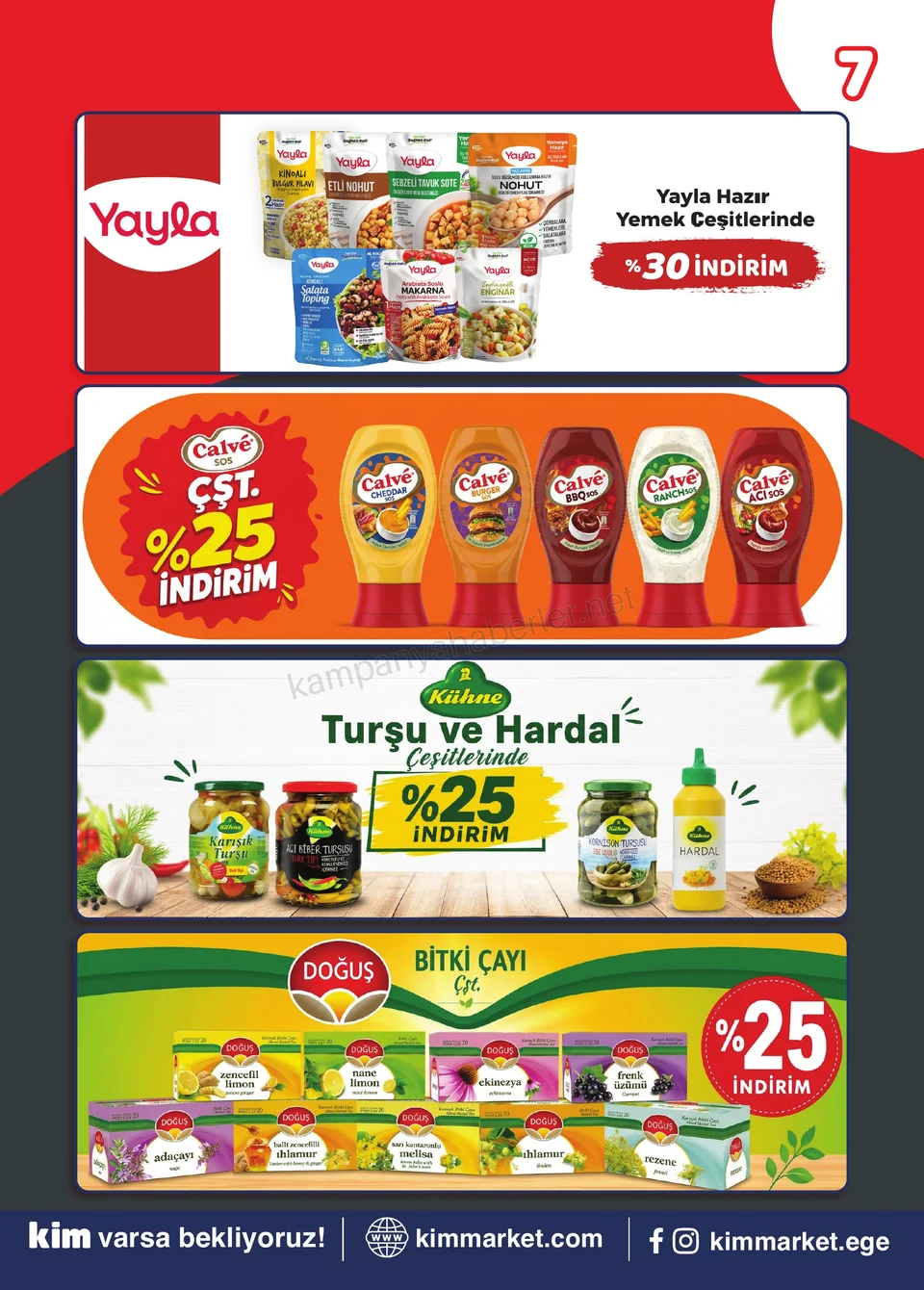 KİM Market 19.10.2026 – 30.10.2026 19-30 Ekim | Ege kampanyası — afiş 7
