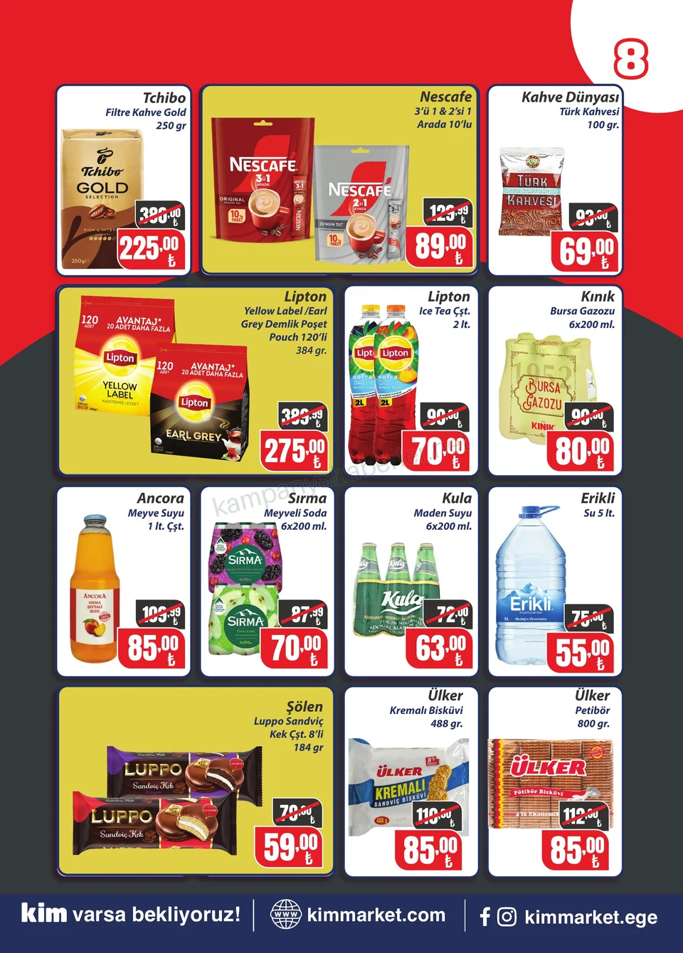 KİM Market 19.10.2026 – 30.10.2026 19-30 Ekim | Ege kampanyası — afiş 8
