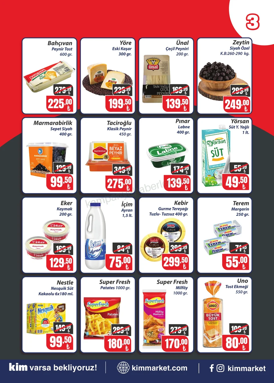 KİM Market 19.10.2026 – 30.10.2026 19-30 Ekim | Marmara kampanyası — afiş 3