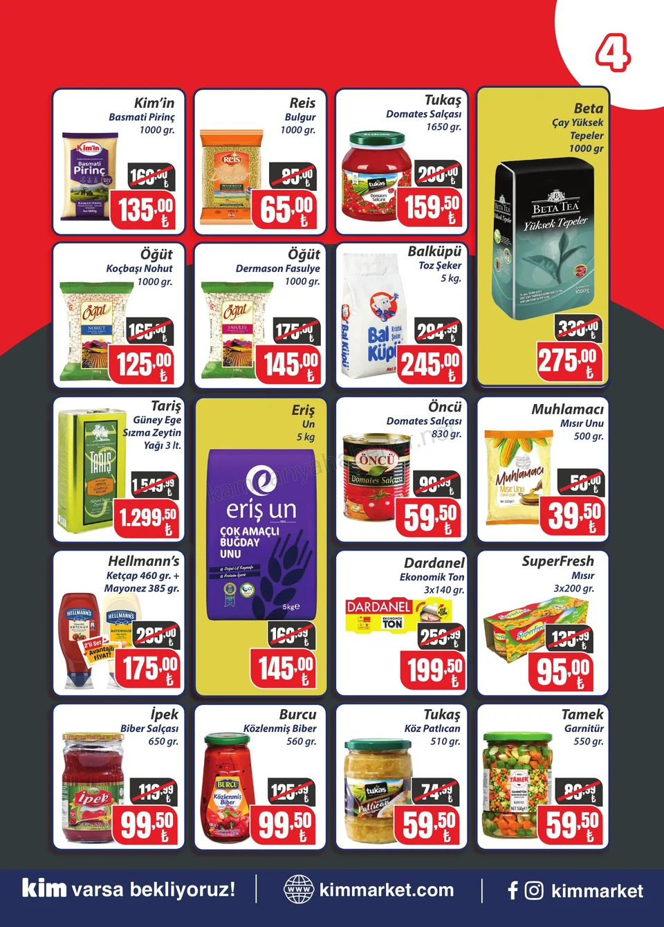 KİM Market 19.10.2026 – 30.10.2026 19-30 Ekim | Marmara kampanyası — afiş 4