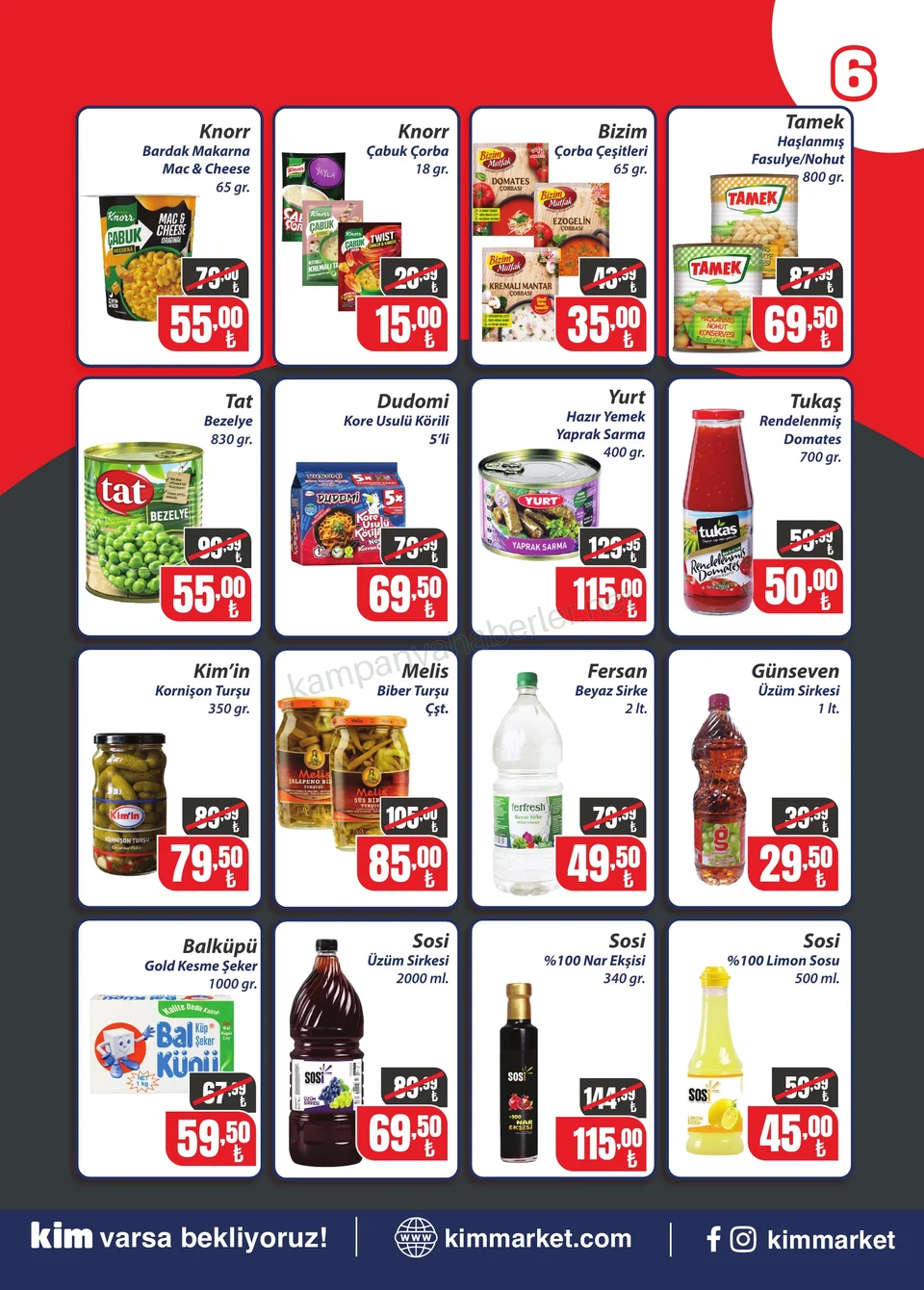 KİM Market 19.10.2026 – 30.10.2026 19-30 Ekim | Marmara kampanyası — afiş 6