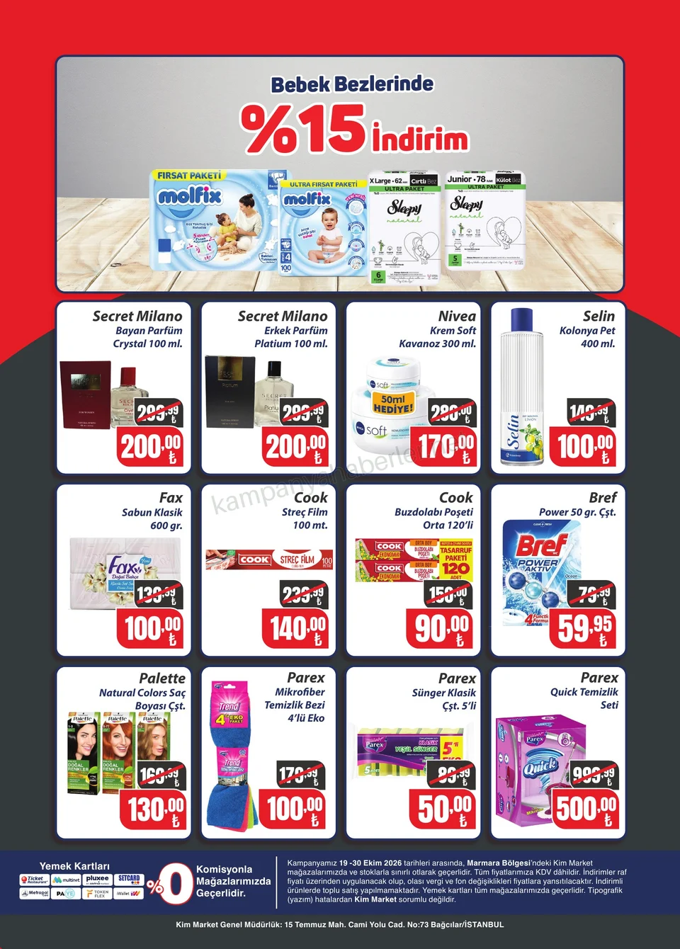 KİM Market 19.10.2026 – 30.10.2026 19-30 Ekim | Marmara kampanyası — afiş 11