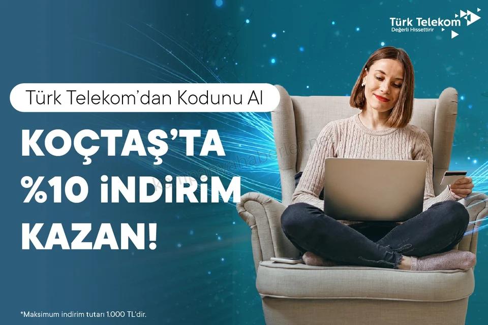 Koçtaş Türk Telekom'dan Koçtaş İndirimin Var! 2026 — afiş 1