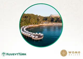 Kuveyt Türk Wome Deluxe Hotel’de 9 Aya Varan Taksit Fırsatı! 2026 — kampanya görseli