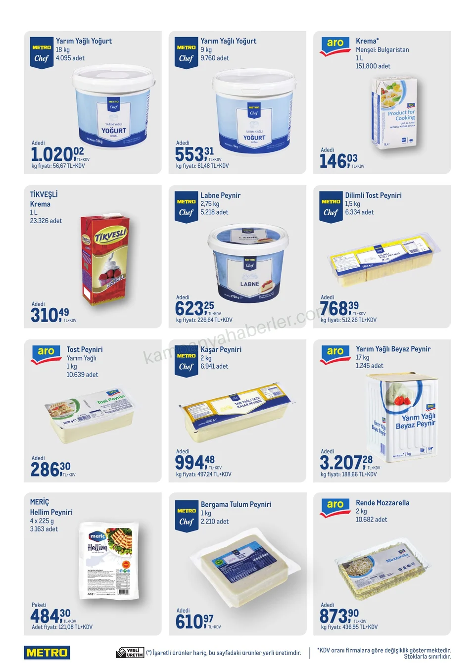 Metro Market 01.10.2026 – 31.10.2026 Mutfağınızın Temel İhtiyaçları kampanyası — afiş 2