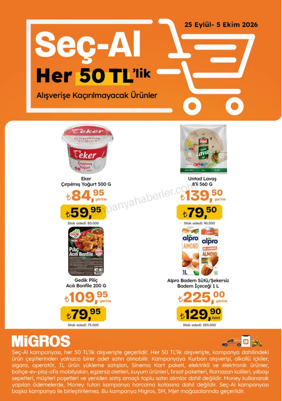 Migros 24.09.2026 – 07.10.2026 5M Migroskop Dijital kampanyası — afiş 4