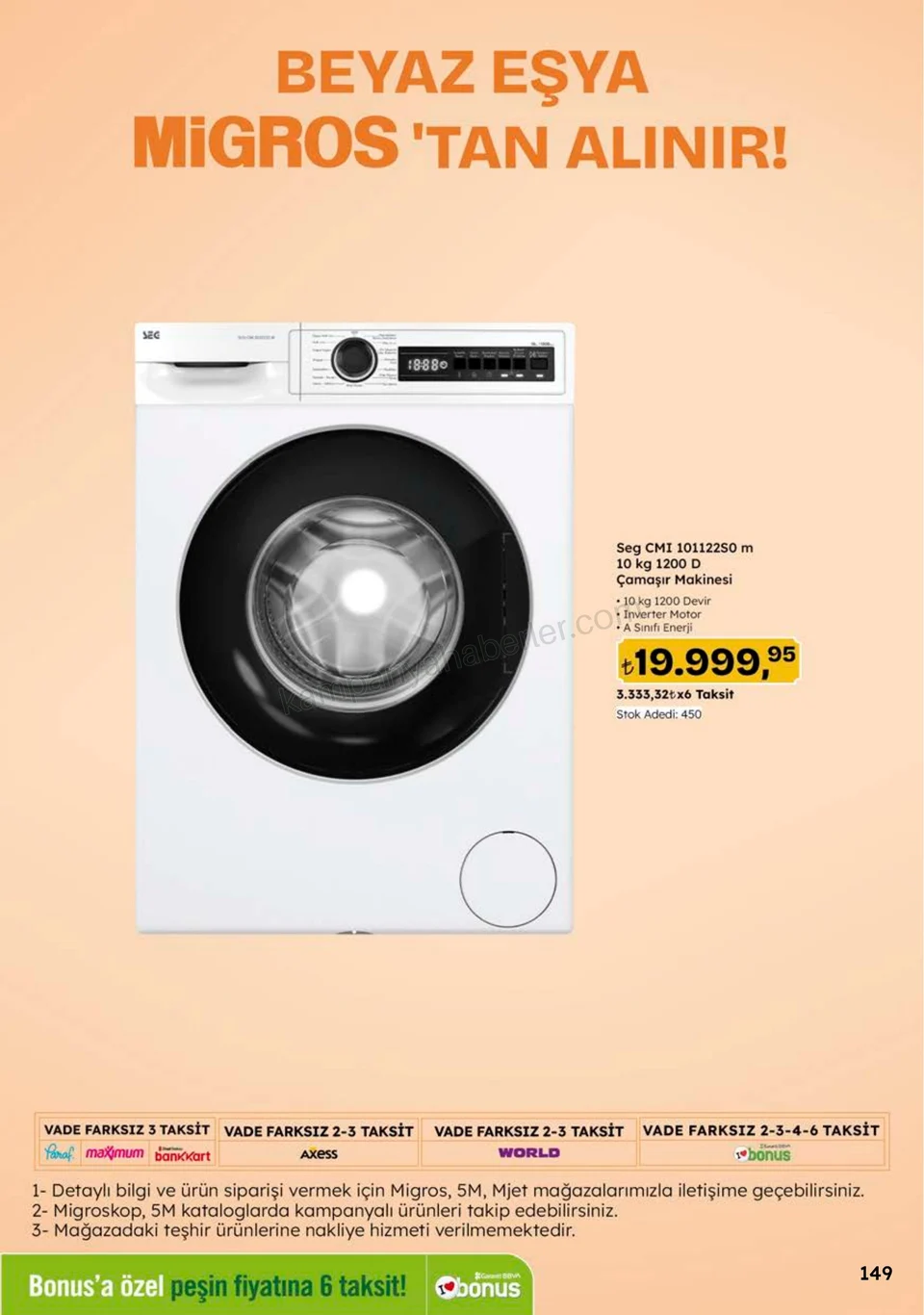 Migros 24.09.2026 – 07.10.2026 5M Migroskop Dijital kampanyası — afiş 149