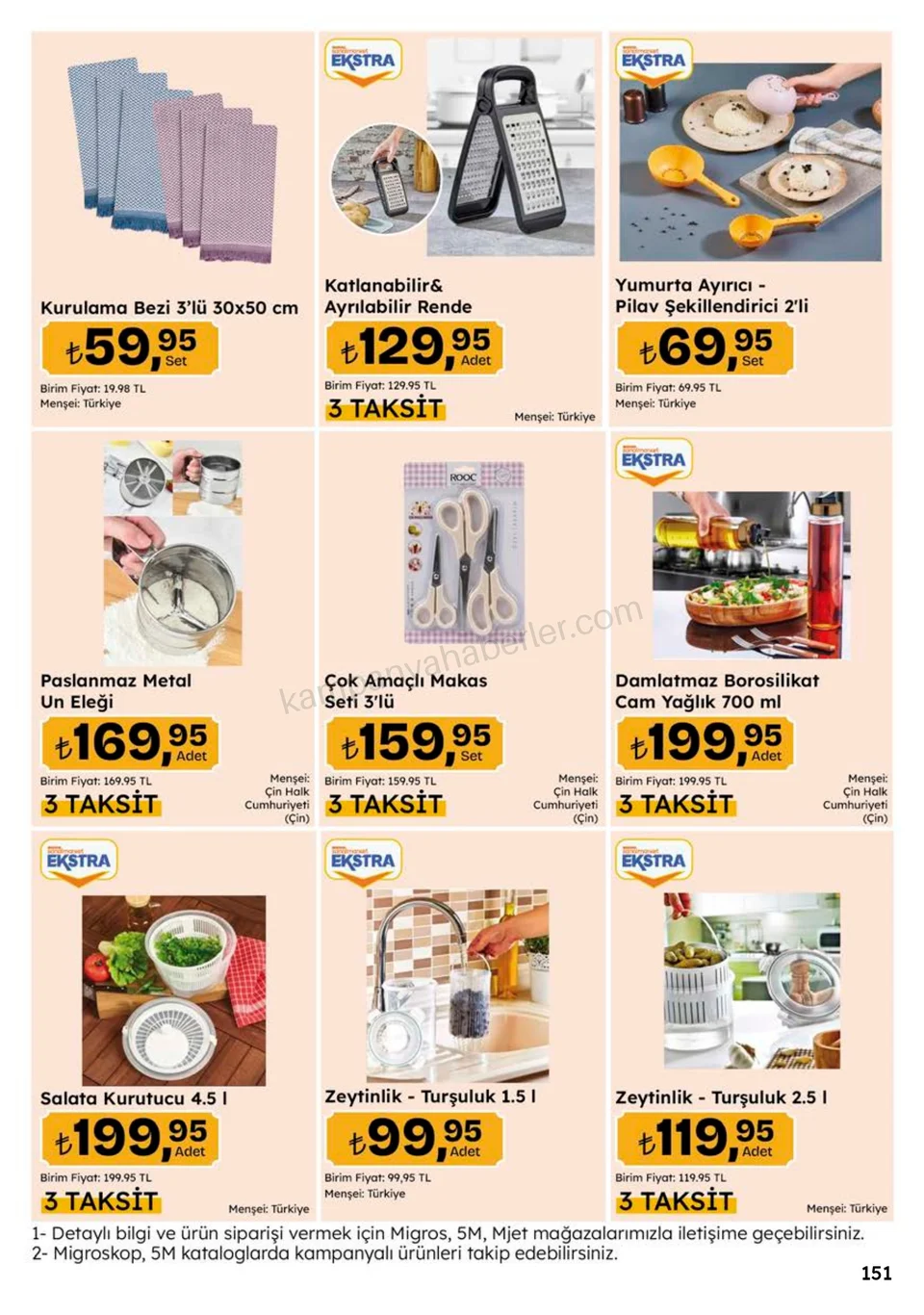 Migros 24.09.2026 – 07.10.2026 5M Migroskop Dijital kampanyası — afiş 151