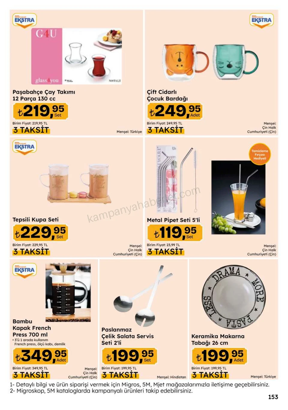 Migros 24.09.2026 – 07.10.2026 5M Migroskop Dijital kampanyası — afiş 153