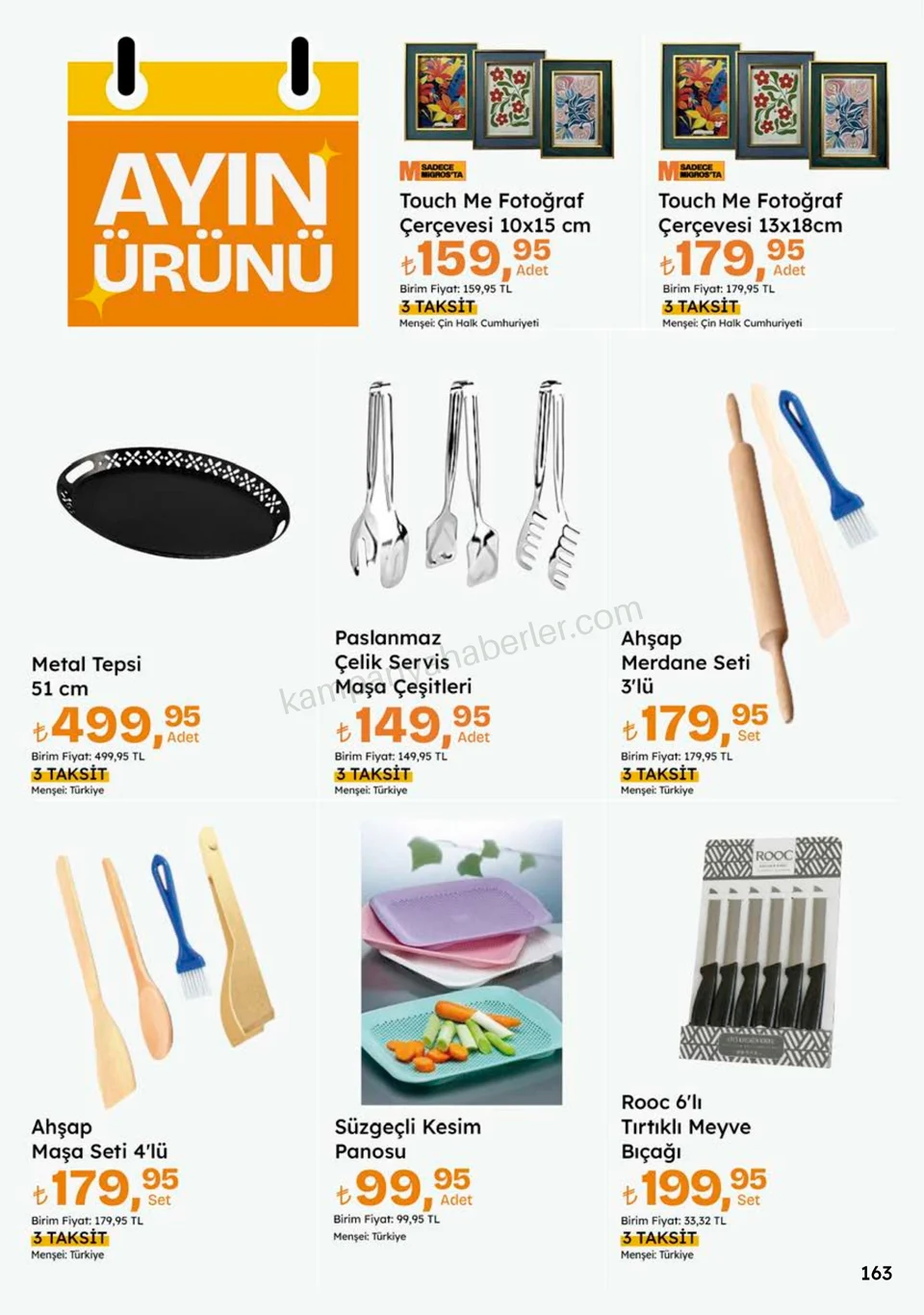 Migros 24.09.2026 – 07.10.2026 5M Migroskop Dijital kampanyası — afiş 163