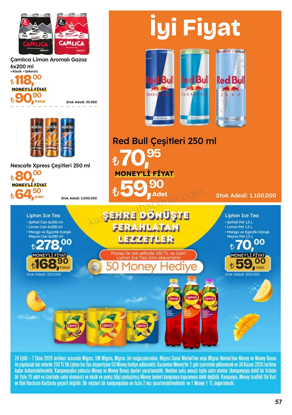 Migros 24.09.2026 – 07.10.2026 5M Migroskop Dijital kampanyası — afiş 57