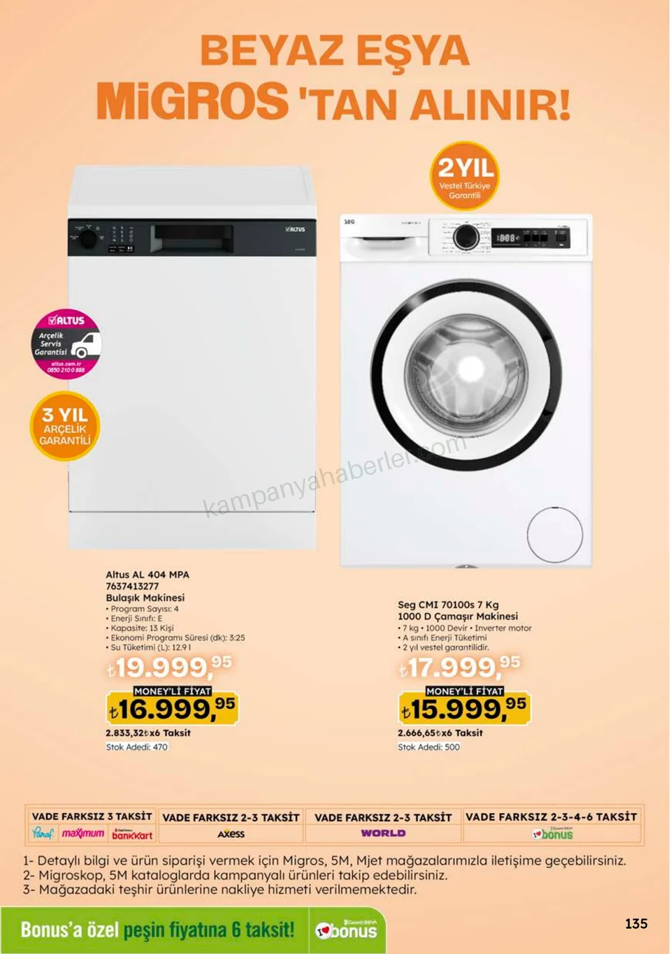Migros 24.09.2026 – 07.10.2026 Migroskop Dijital kampanyası — afiş 135
