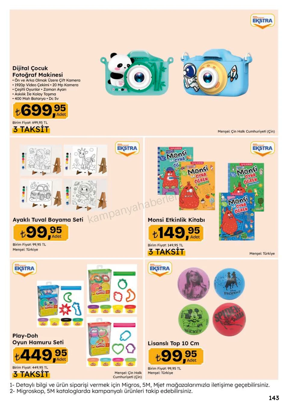 Migros 24.09.2026 – 07.10.2026 Migroskop Dijital kampanyası — afiş 143