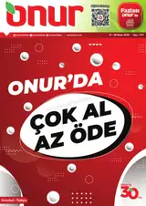 Onur Market 13.10.2026 – 26.10.2026 İstanbul Onur'da Çok Al Az Öde kampanyası — afiş 1