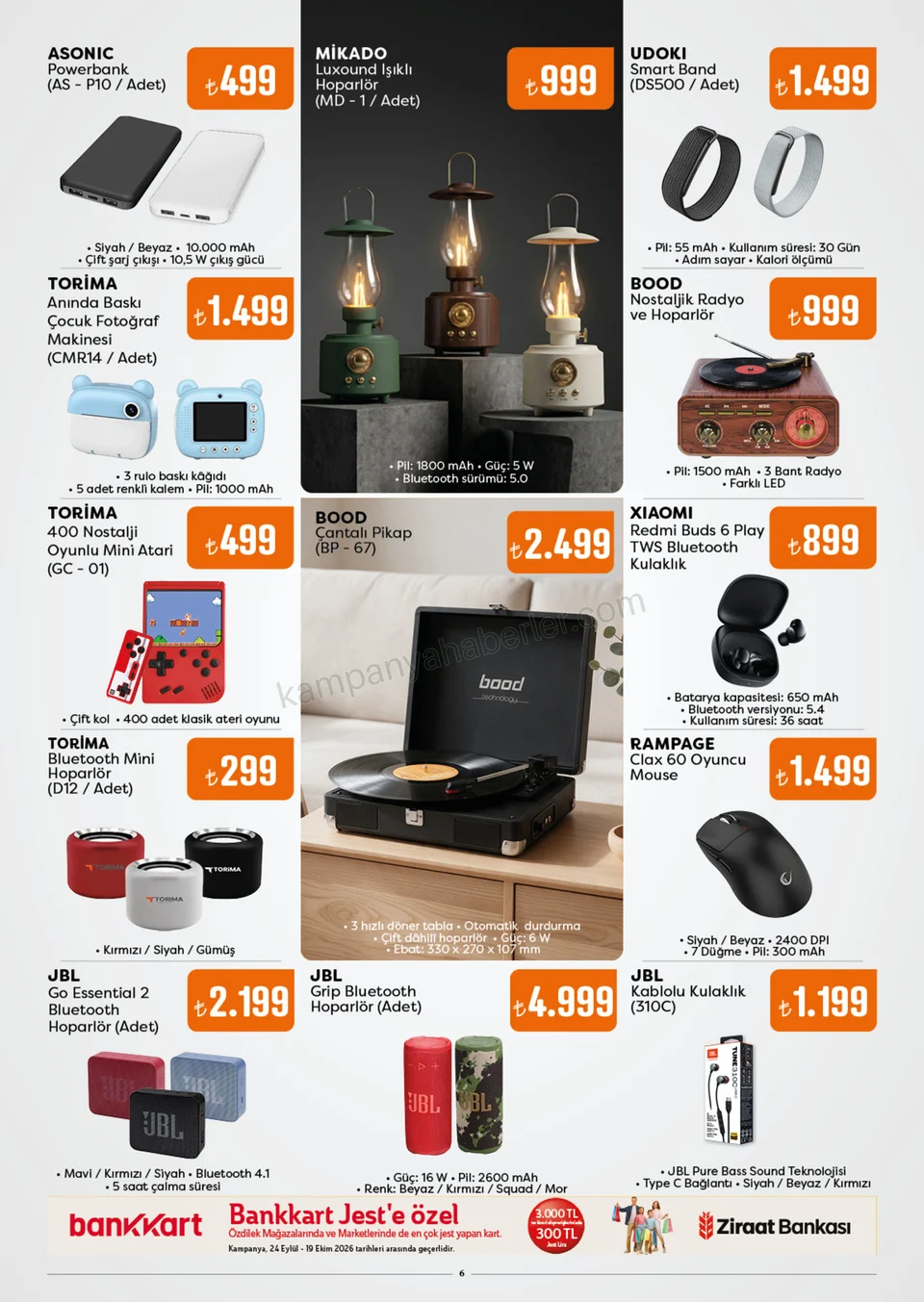 Özdilek Hipermarket 06.10.2026 – 19.10.2026 Avantajlı Sonbahar Alışverişi kampanyası — afiş 6