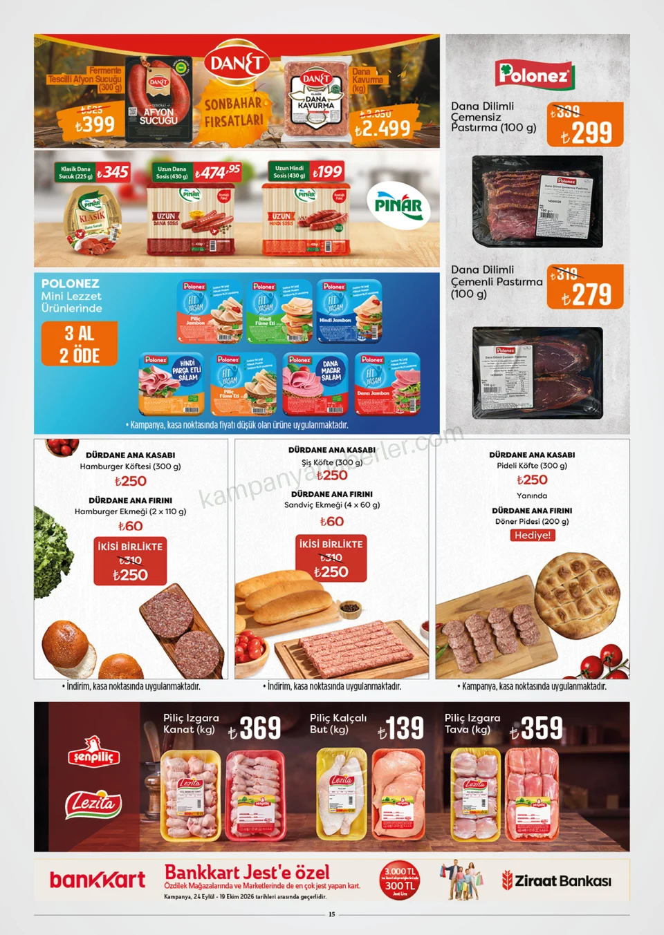 Özdilek Hipermarket 06.10.2026 – 19.10.2026 Avantajlı Sonbahar Alışverişi kampanyası — afiş 15