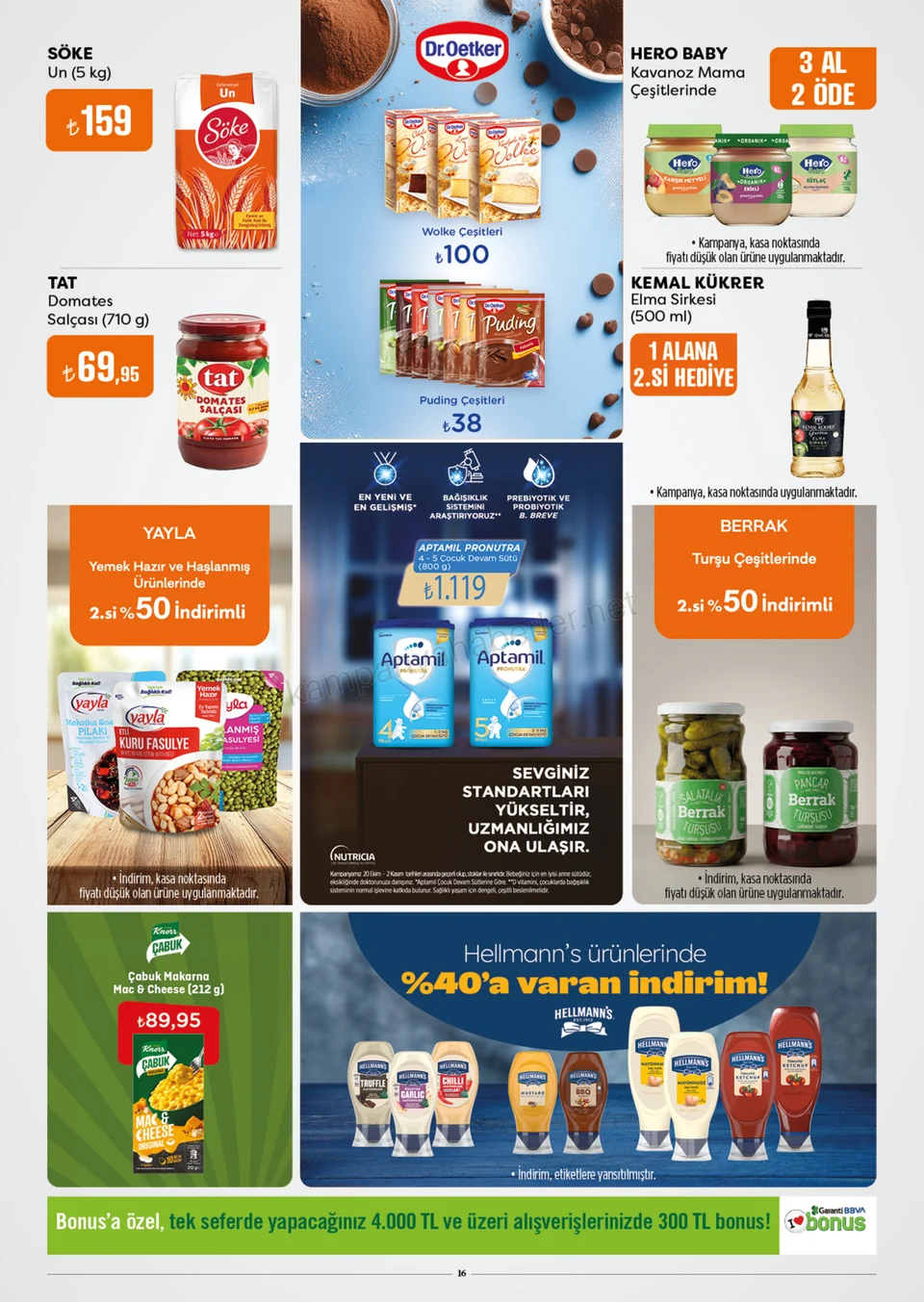 Özdilek Hipermarket 20.10.2026 – 02.11.2026 Alışveriş Festivali kampanyası — afiş 16