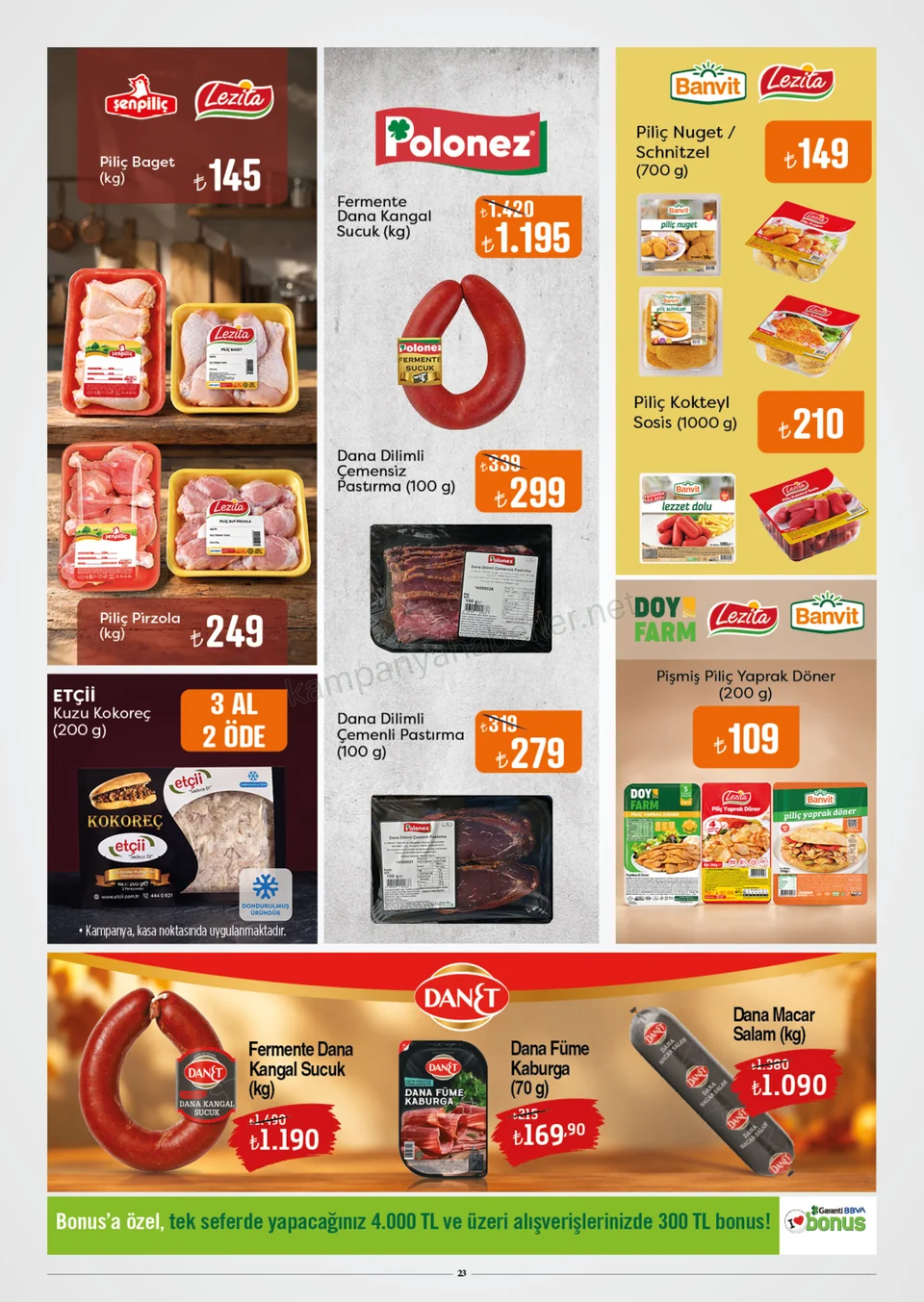 Özdilek Hipermarket 20.10.2026 – 02.11.2026 Alışveriş Festivali kampanyası — afiş 23