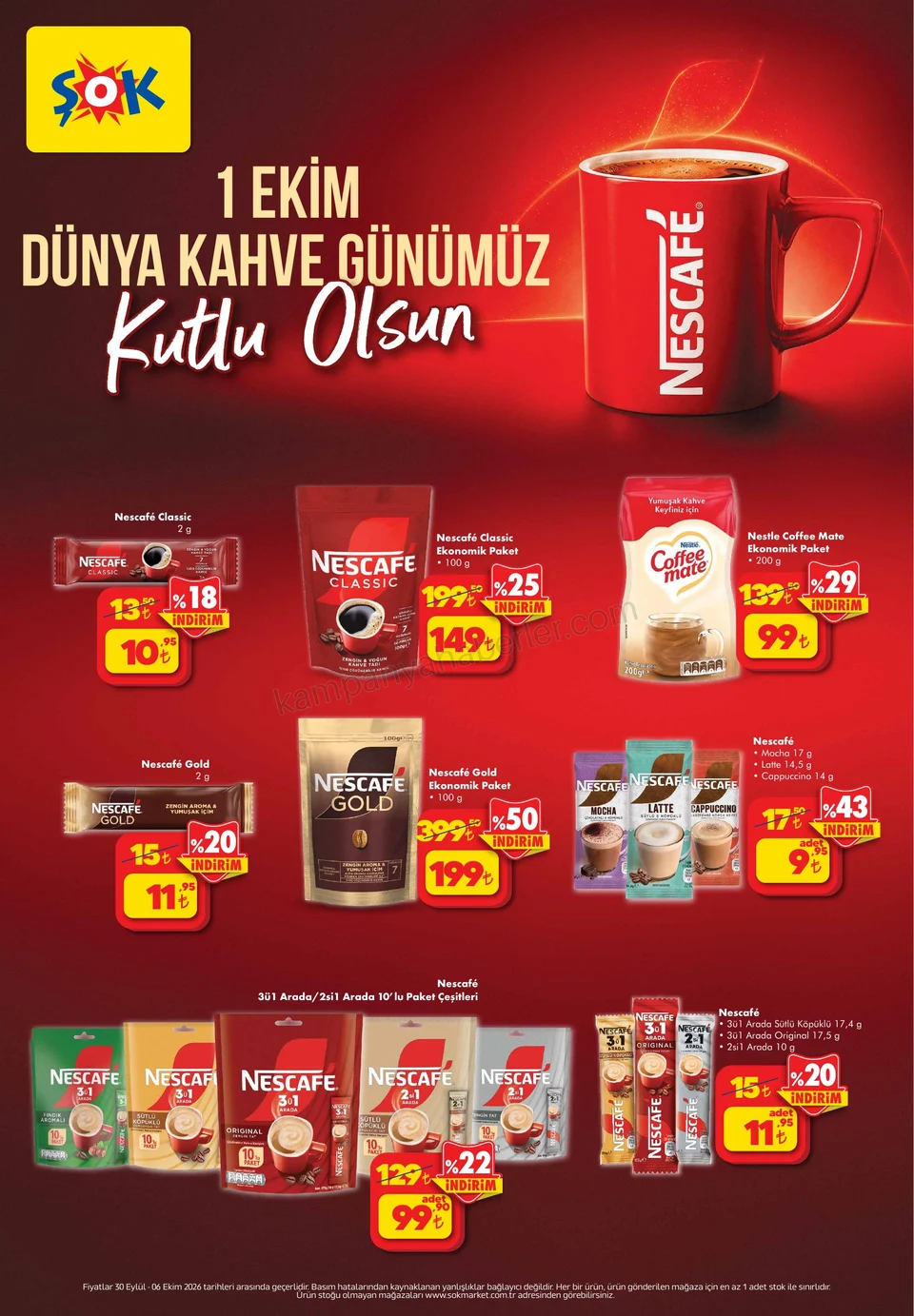 ŞOK 30.09.2026 – 06.10.2026 Haftanın Fırsatları kampanyası — afiş 8