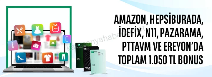 TEB E-Ticaret Harcamalarınıza Toplam 1.050 TL Bonus! 2026 — kampanya görseli