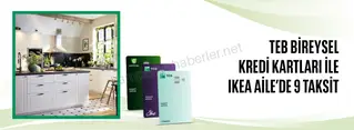 TEB IKEA Aile ile 9 Taksit! 2027 — kampanya görseli